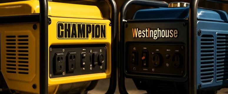 Champion vs Westinghouse Generators Champion vs Westinghouse Generators