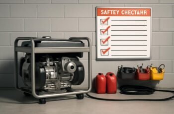 Generator Storage Safety Checklist