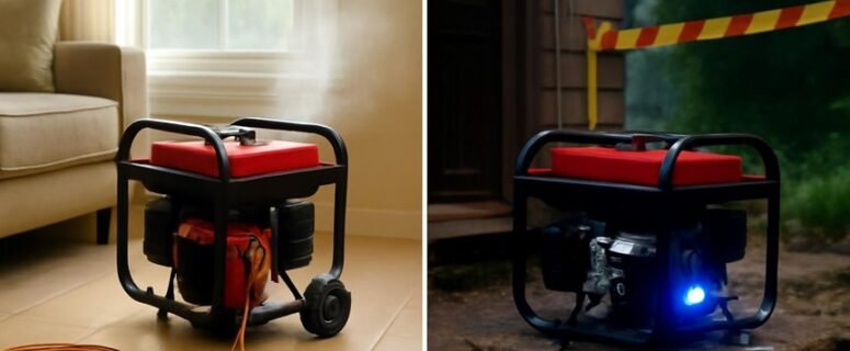 Safe Generator Use Indoors Vs Outdoors