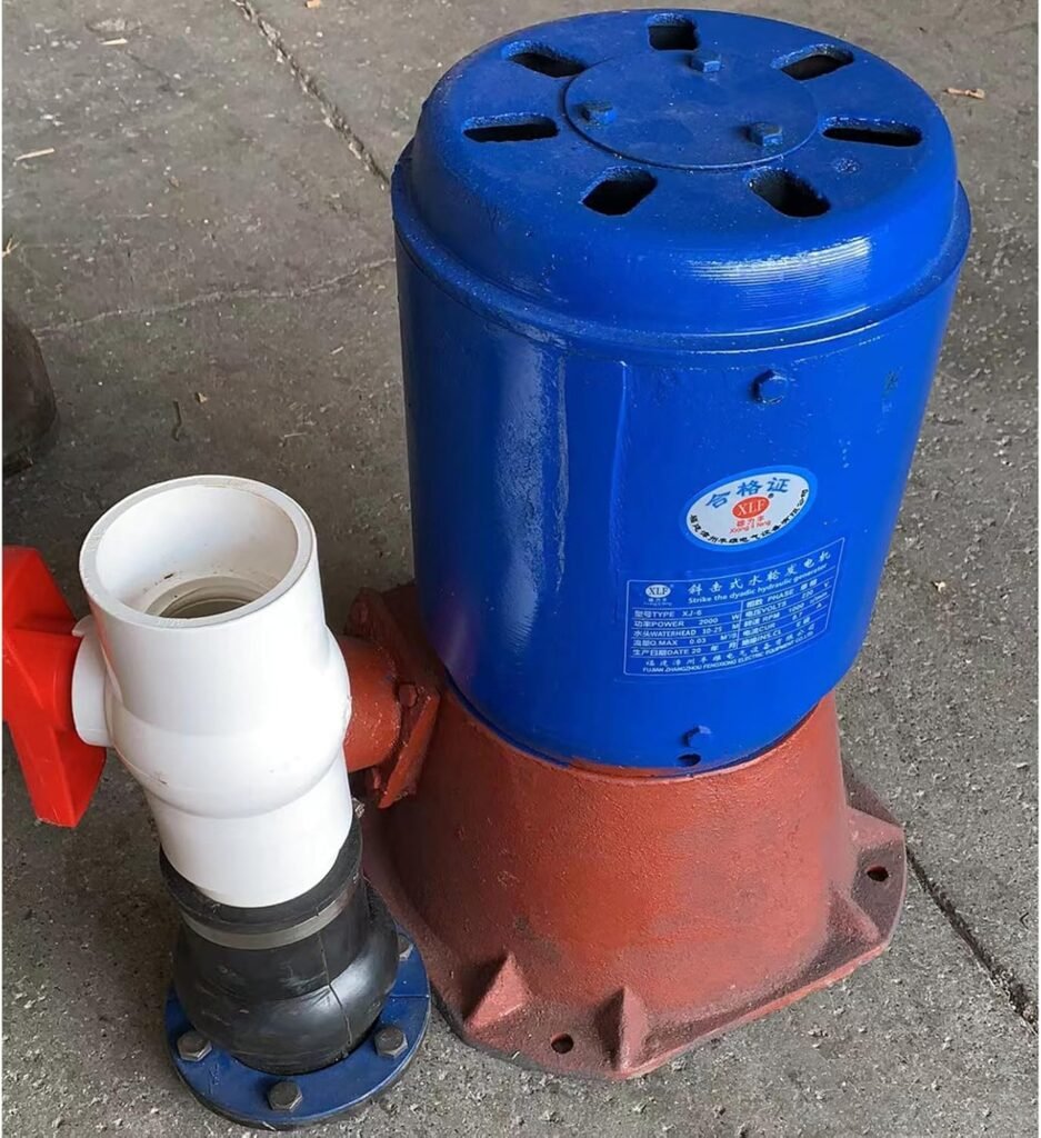 2000W Hydroelectric Generator 220V, Pure Copper Core, Waterproof, Stable, Ideal for Household, Emergency, Remote Use          [Energy Class A]