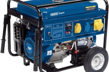 Draper 23987 5.5KVA/5.0KW Petrol Generator with Wheel