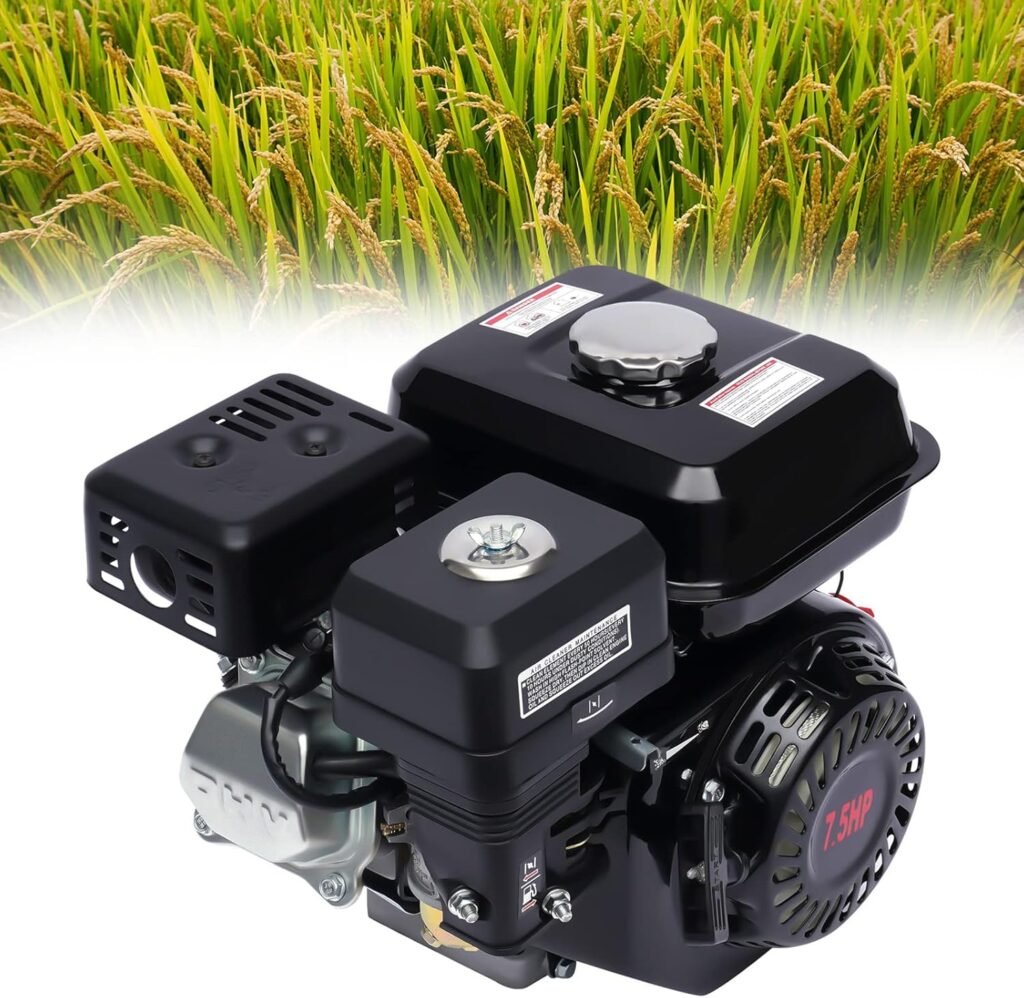 Gas Powered Portable Generator 5100W 7.5 HP Stroke - Home Back Up Generator for Emergency Power Outages