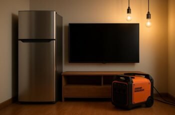 Generator Size for Fridge TV and Lights