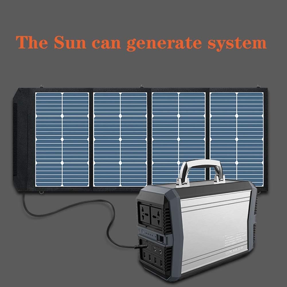 Petrol Inverter Generator Portable Power Station,93600Mah Battery Backup,Solar Generator Power Supply With Solar Charging Panels For Outdoor Camping Travel Emergency Cpap,110V