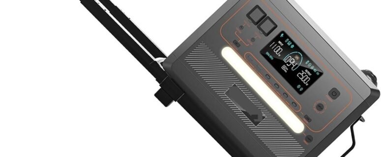 Q2402M 2500W Pure Sine Wave Power Station 12Output Ports Energy Storage Solar Charge 1.5h Full With Trolley Ultra-Long Battery Life