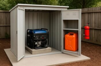 Storing Petrol Generator Safely
