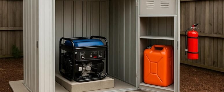 Storing Petrol Generator Safely