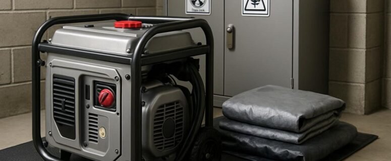How to Store a Portable Generator Safely