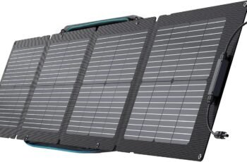 EF ECOFLOW 110W Portable Solar Panel Review
