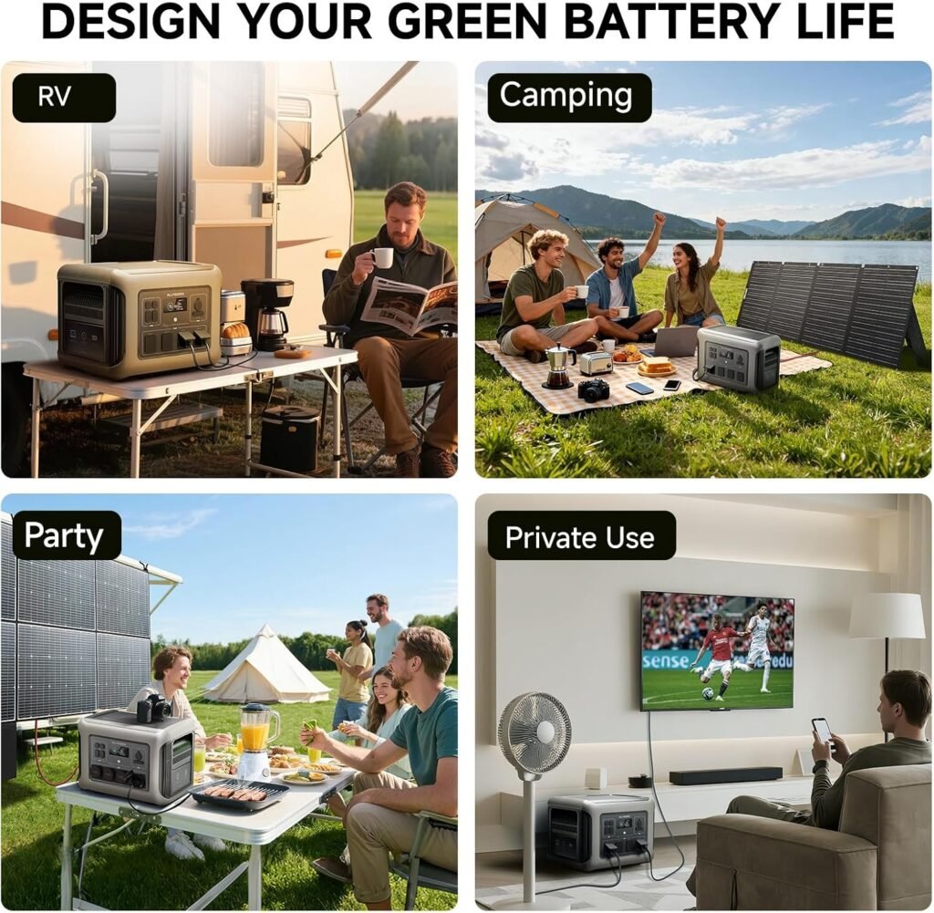 ALLPOWERS R2500 V2 2500W (Peak 5000W) 1920Wh Portable Power Station