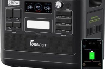 FOSSIBOT F2400 Power Station 2400W/2048Wh Review — Is It Worth It?
