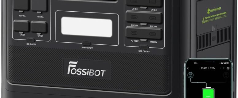 FOSSIBOT F2400 Power Station 2400W/2048Wh Review — Is It Worth It?