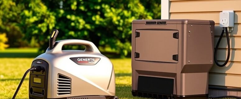 Compare Home Standby Vs Portable Generator
