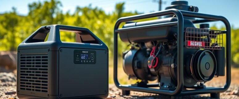 Portable Power Station Vs Generator