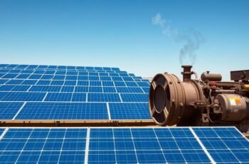 Solar Power Station Vs Generator