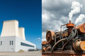 Quiet Power Stations Vs Noisy Generators