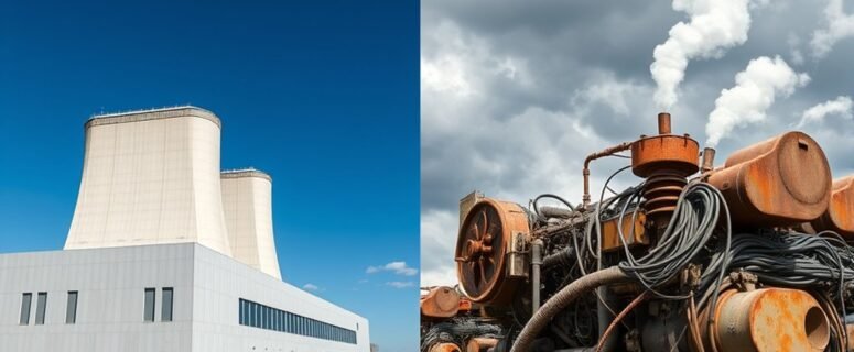 Quiet Power Stations Vs Noisy Generators