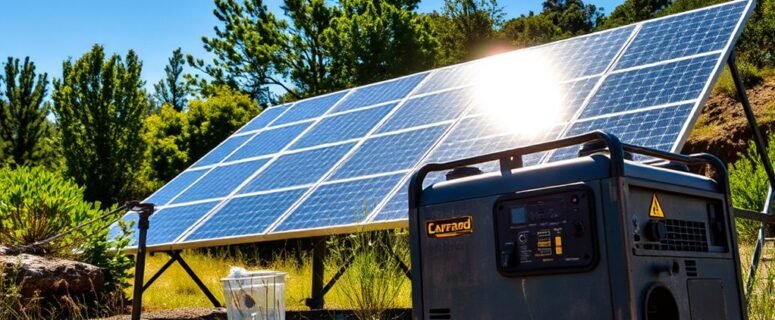 Off Grid Solar System Vs Generator